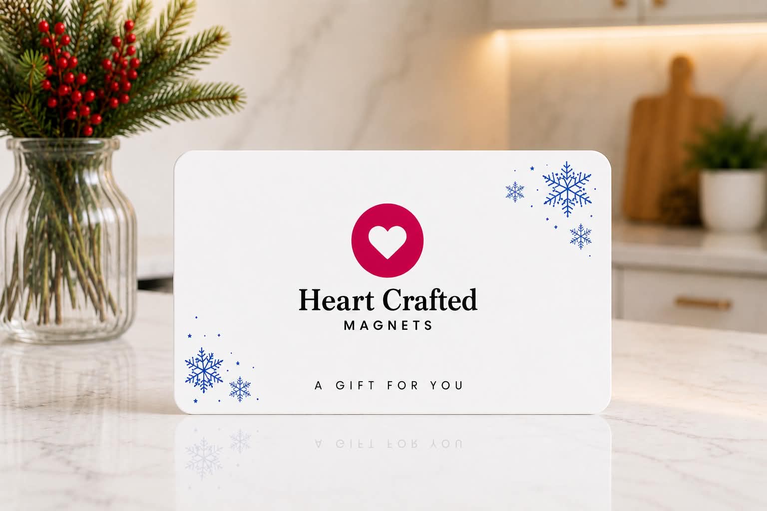 Heart Crafted Magnets Gift Card | Give the Gift of Cherished Memories