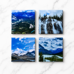 Custom Photo Magnets 2" × 2" Personalized Photo Keepsakes